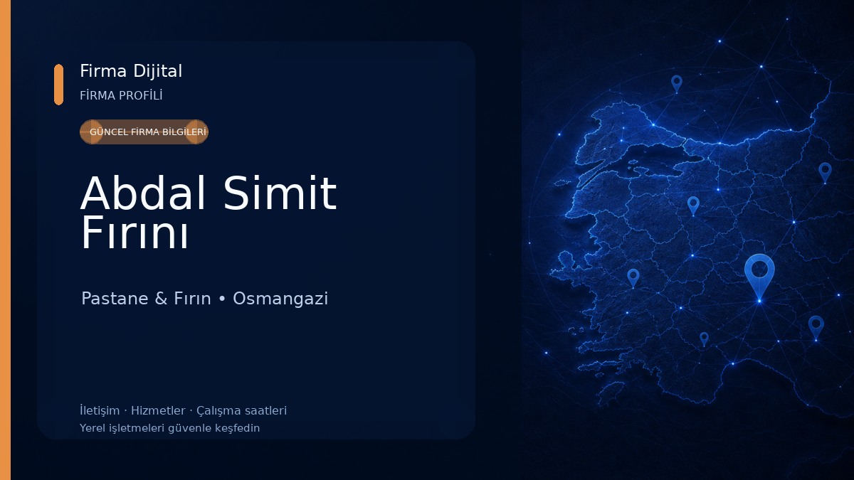 Abdal Simit Fırını Pastane & Fırın