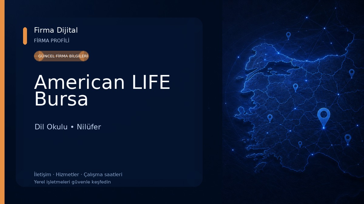 American LIFE Bursa Dil Okulu