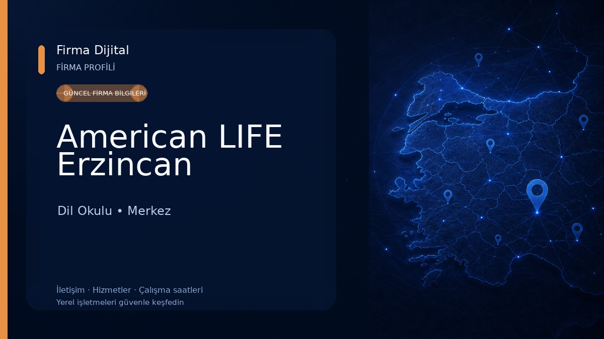 American LIFE Erzincan Dil Okulu