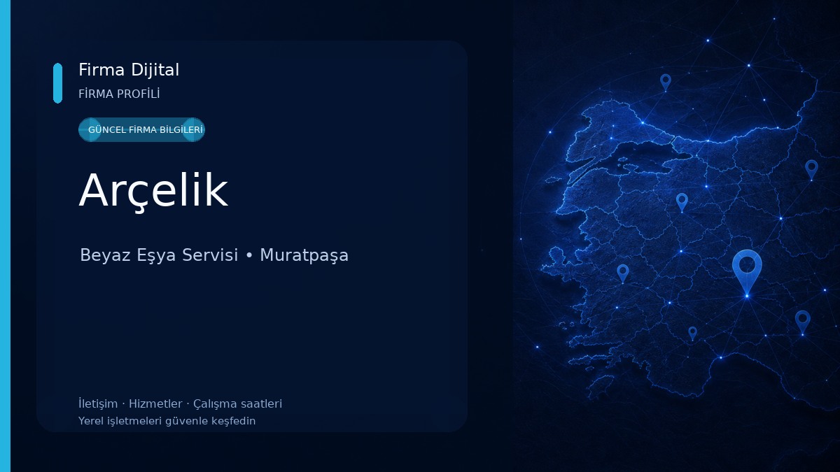 Arçelik Beyaz Eşya Servisi