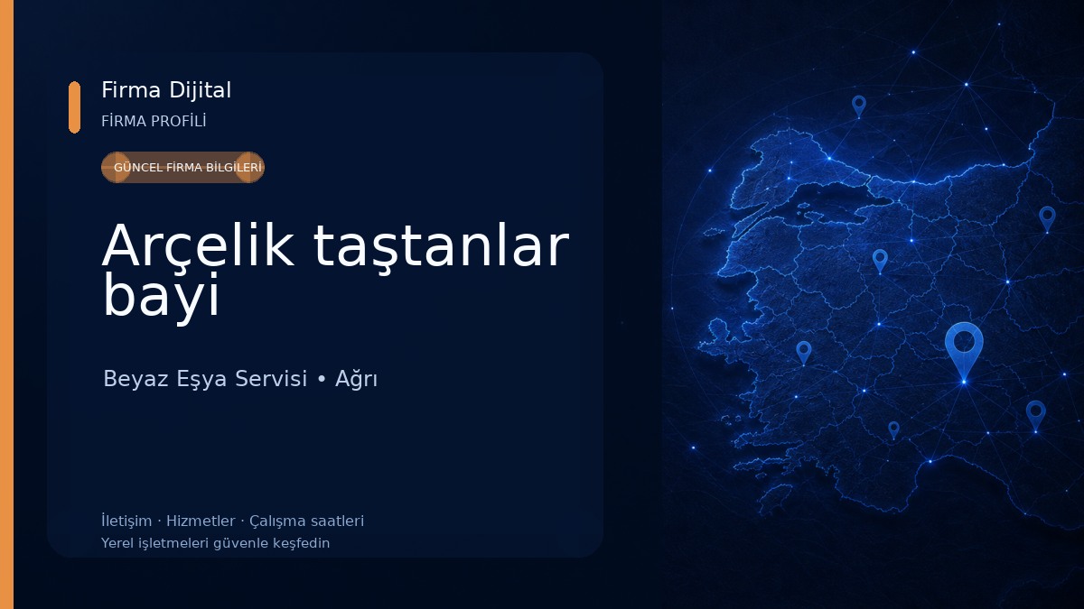 Arçelik taştanlar bayi Beyaz Eşya Servisi