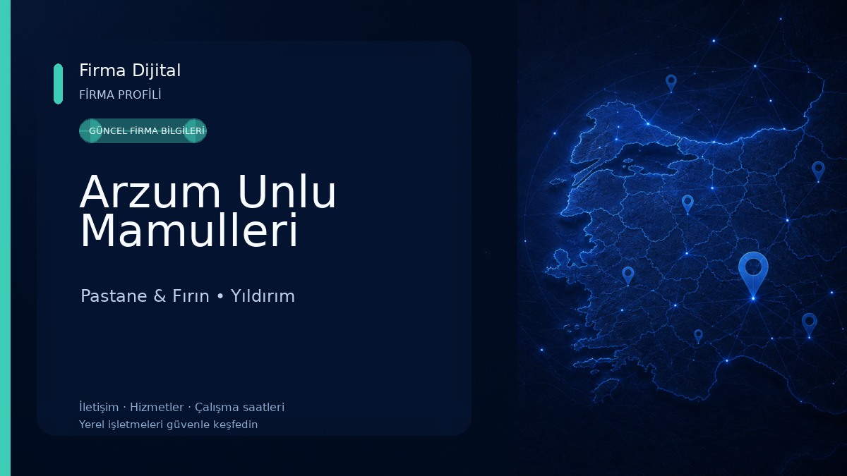 Arzum Unlu Mamulleri Pastane & Fırın