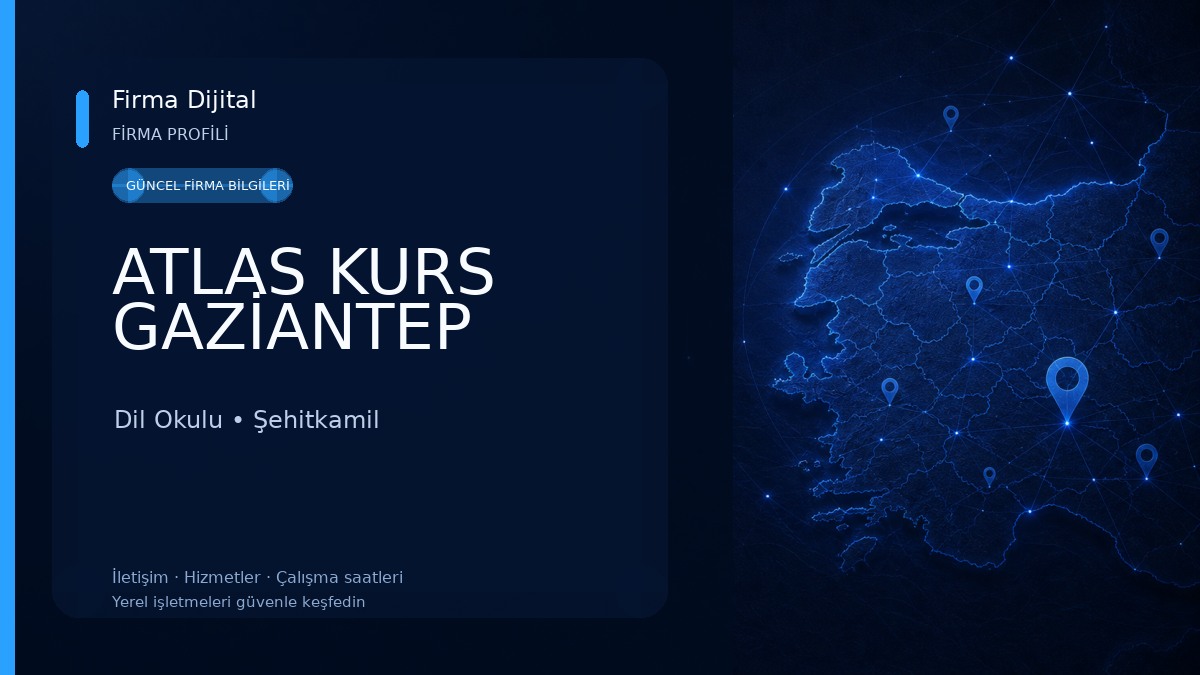 ATLAS KURS GAZİANTEP Dil Okulu
