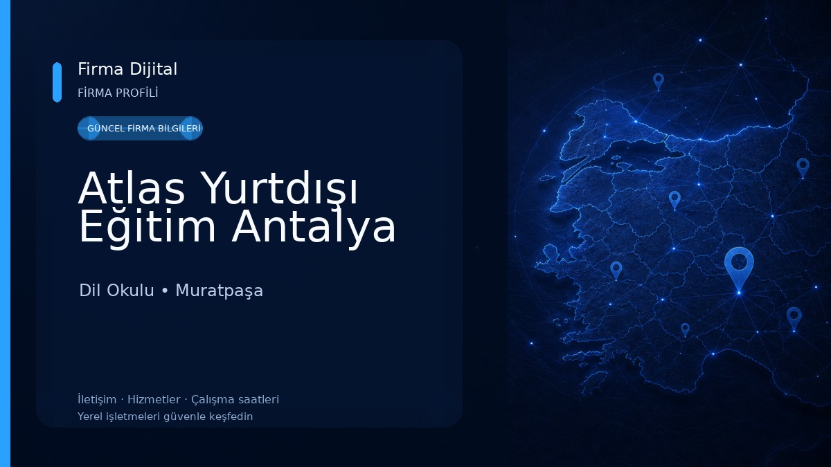 Atlas Yurtdışı Eğitim Antalya 