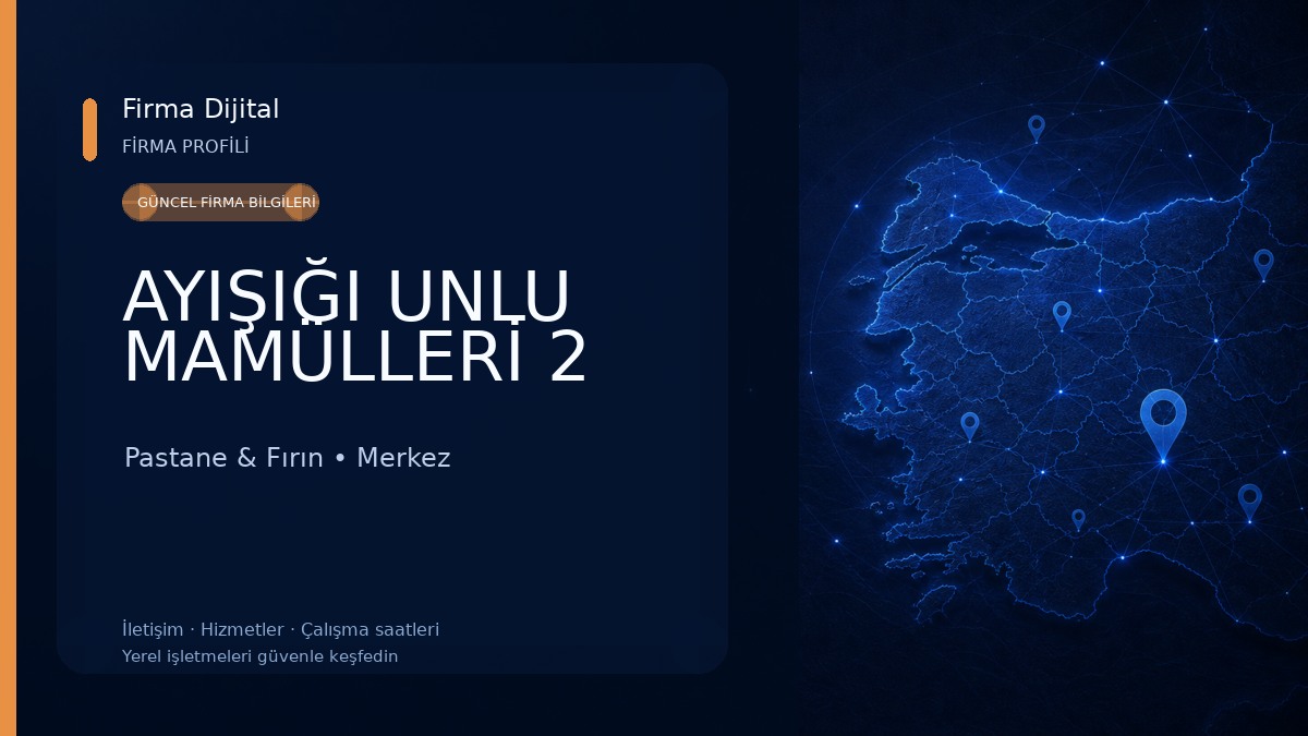 AYIŞIĞI UNLU MAMÜLLERİ 2 