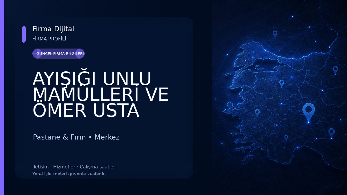 AYIŞIĞI UNLU MAMÜLLERİ VE ÖMER USTA ÇİĞKÖFTE 
