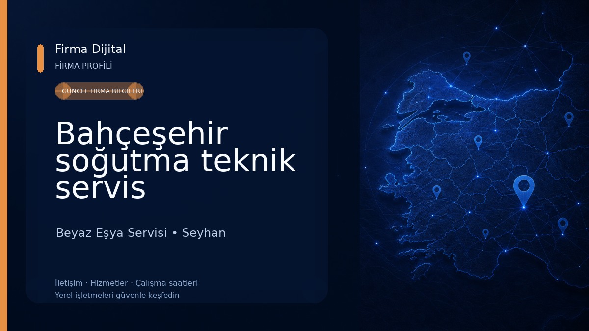 Bahçeşehir soğutma teknik servis Beyaz Eşya Servisi