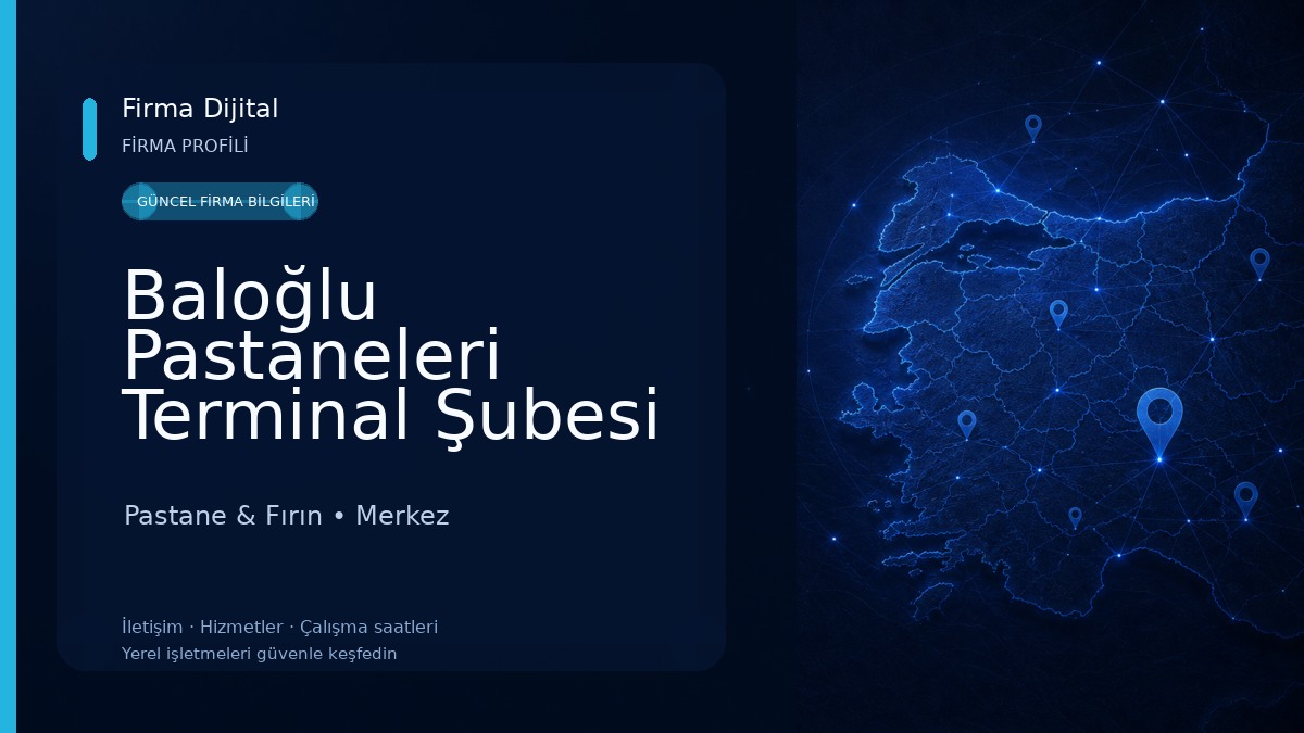 Baloğlu Pastaneleri Terminal Şubesi 