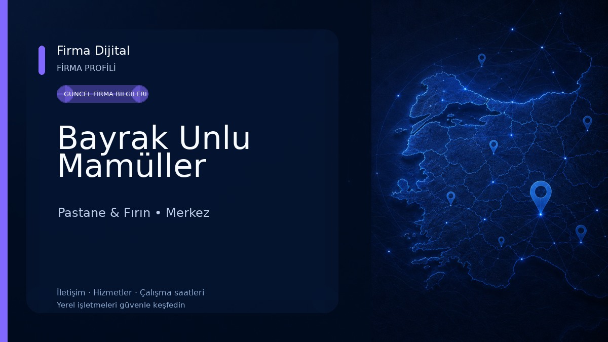 Bayrak Unlu Mamüller 