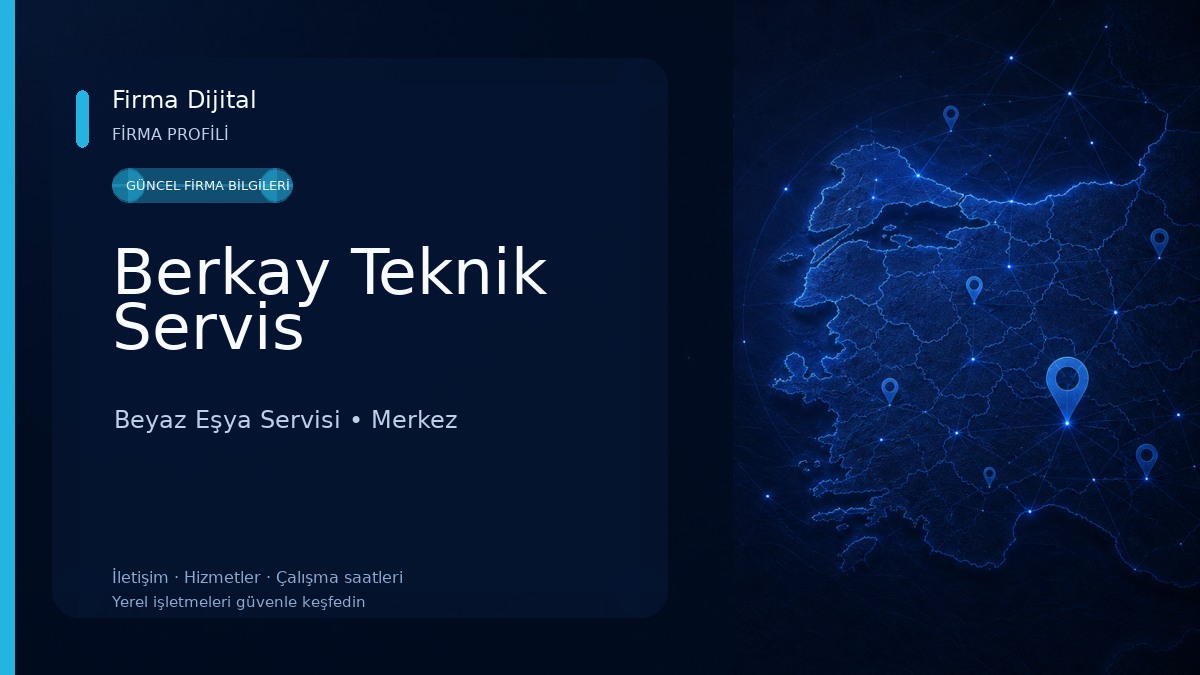 Berkay Teknik Servis Beyaz Eşya Servisi