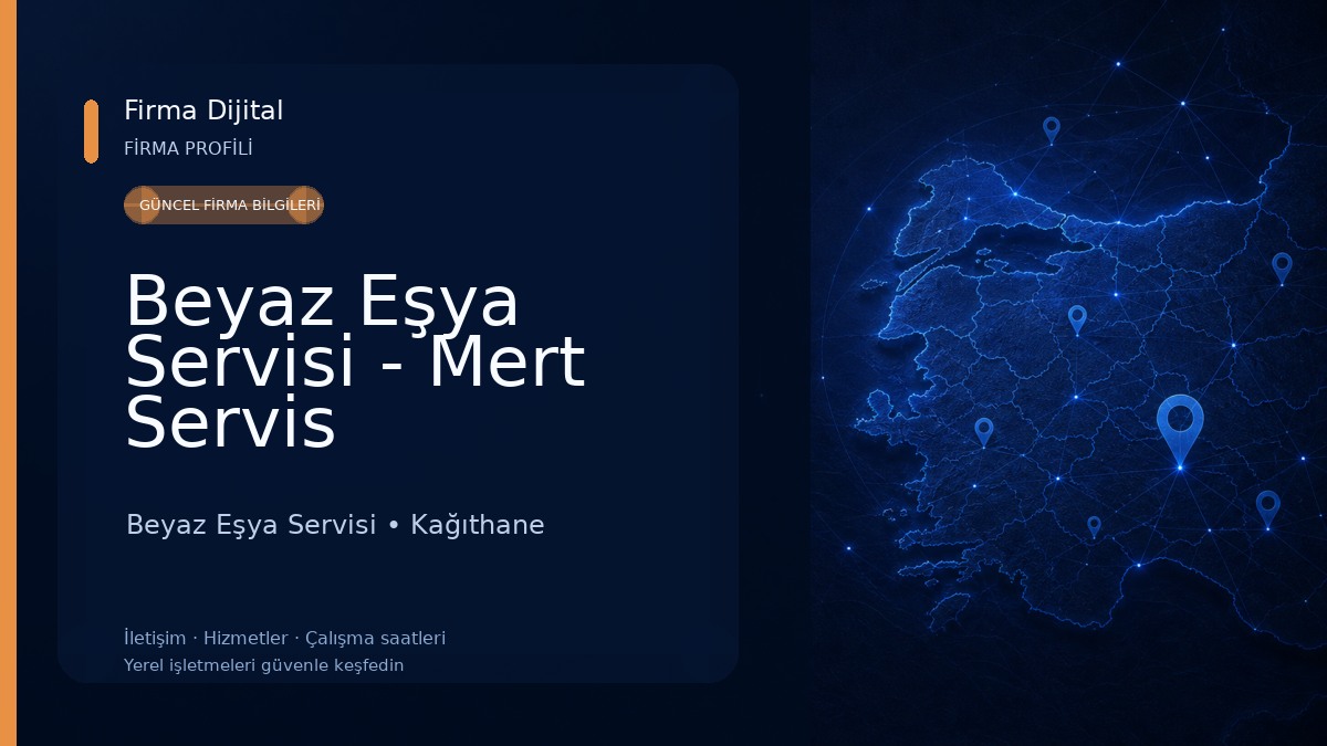 Beyaz Eşya Servisi - Mert Servis Beyaz Eşya Servisi