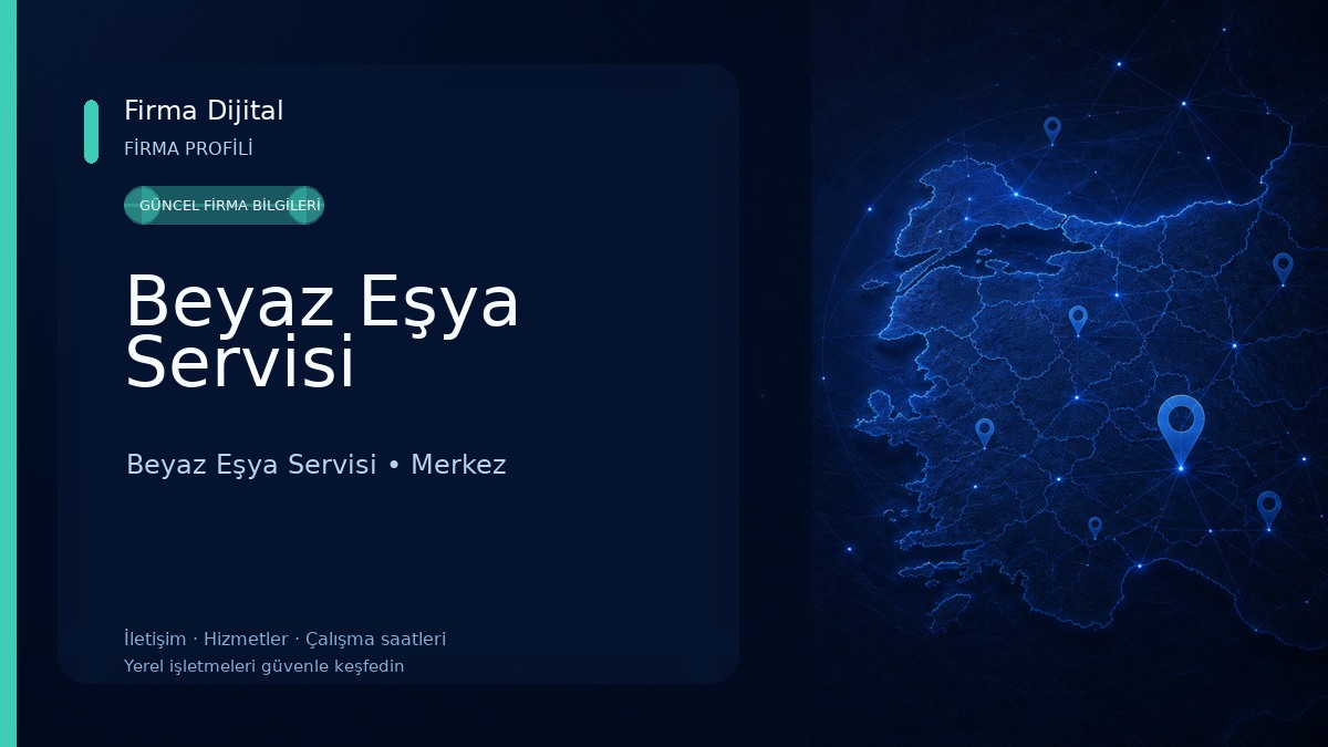 Beyaz Eşya Servisi