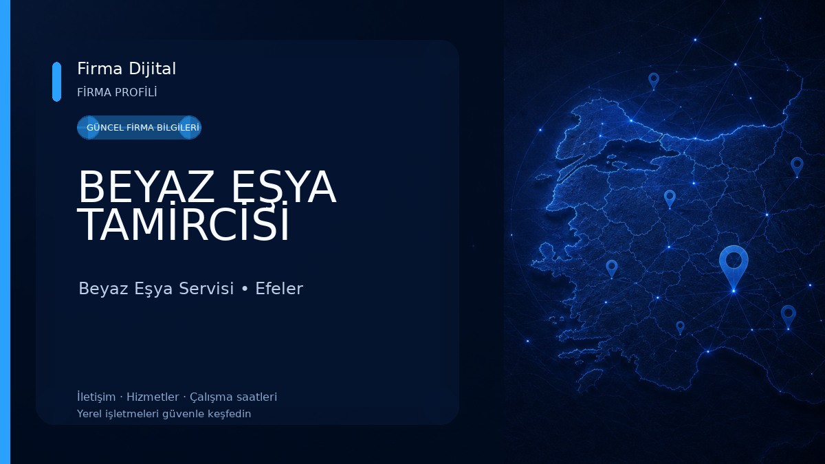 BEYAZ EŞYA TAMİRCİSİ Beyaz Eşya Servisi
