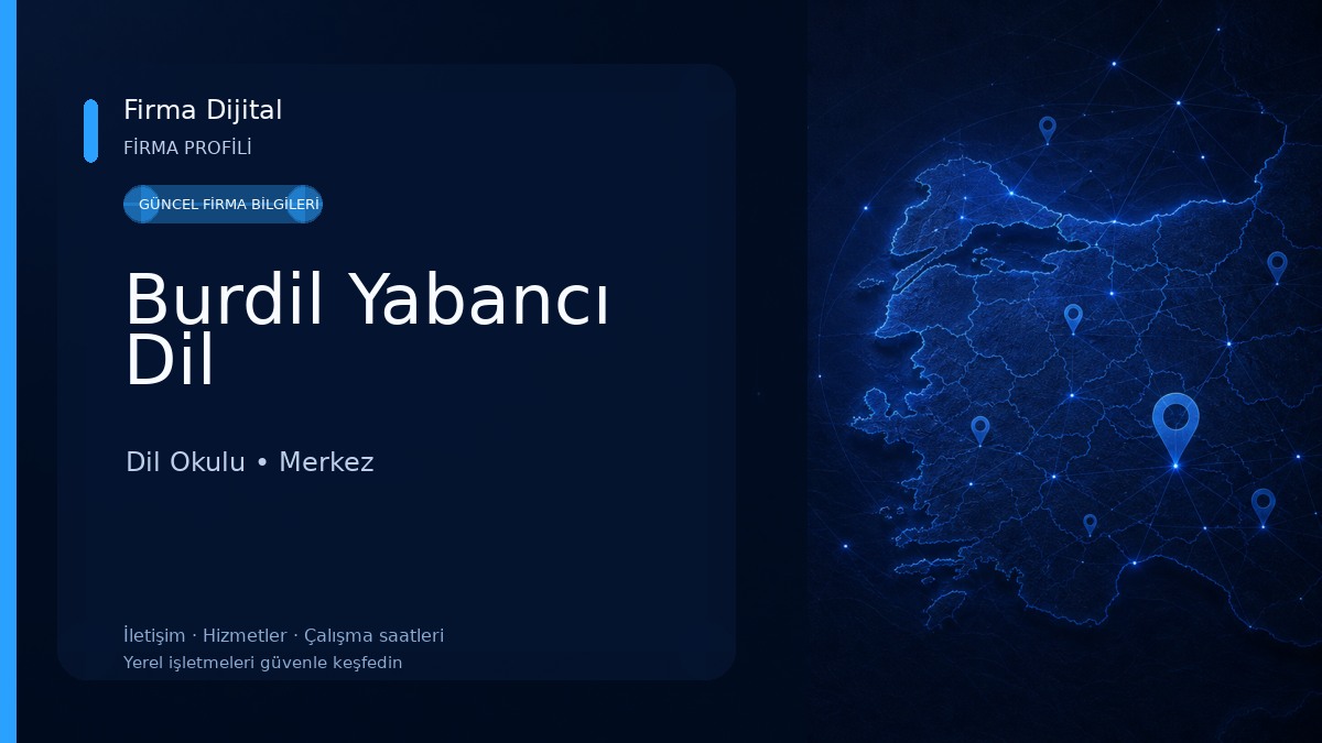 Burdil Yabancı Dil 