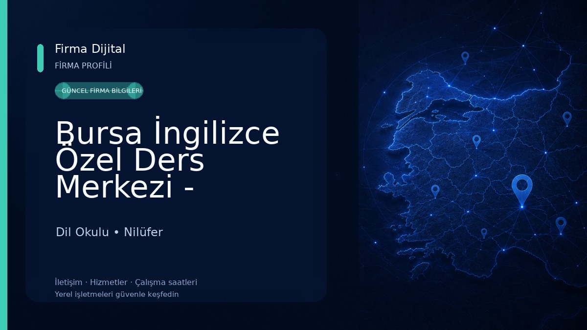Bursa İngilizce Özel Ders Merkezi - MarkaDil Dil Okulu