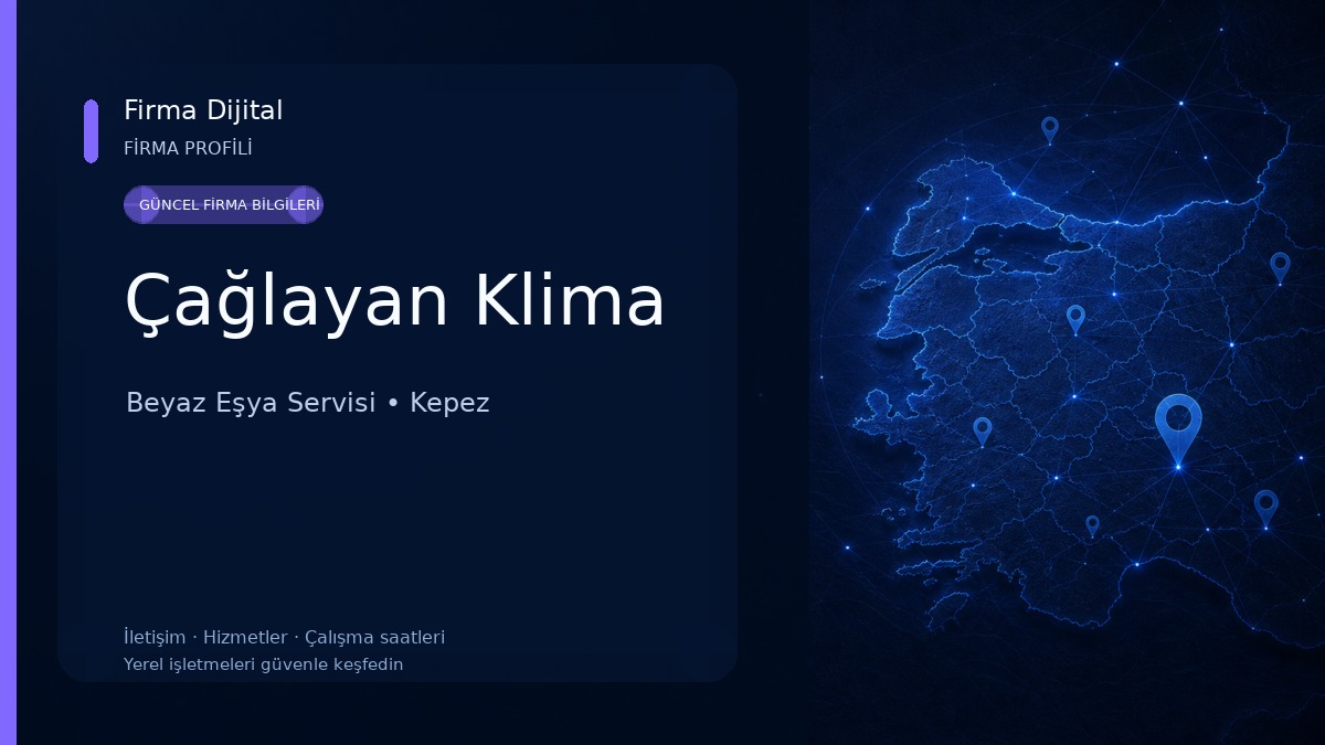 Çağlayan Klima Beyaz Eşya Servisi
