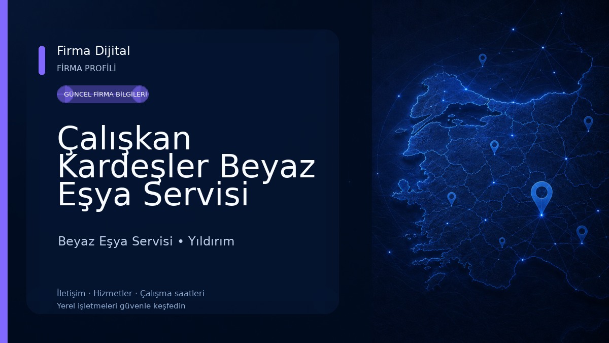 Çalışkan Kardeşler Beyaz Eşya Servisi