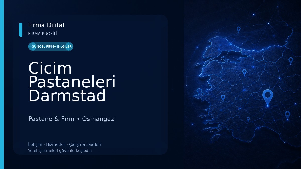 Cicim Pastaneleri Darmstad Pastane & Fırın
