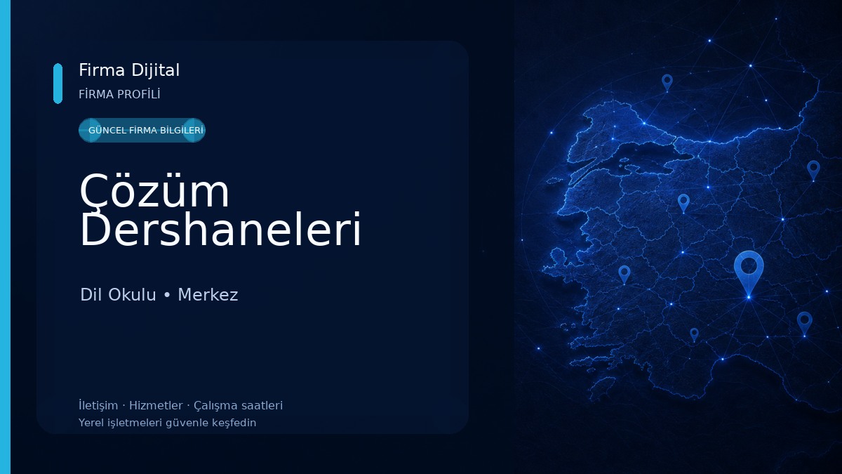 Çözüm Dershaneleri 