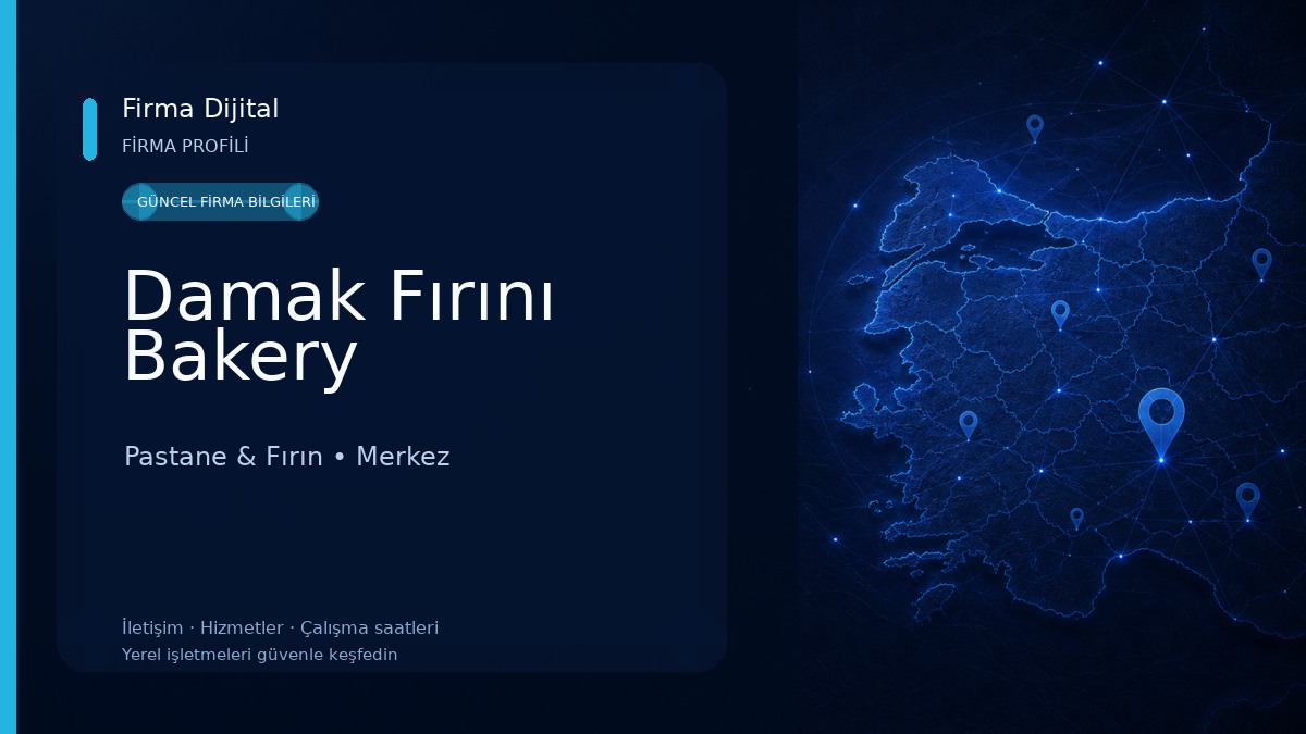 Damak Fırını Bakery Pastane & Fırın