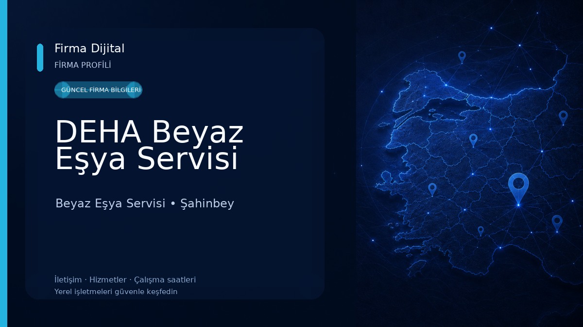 DEHA Beyaz Eşya Servisi Beyaz Eşya Servisi