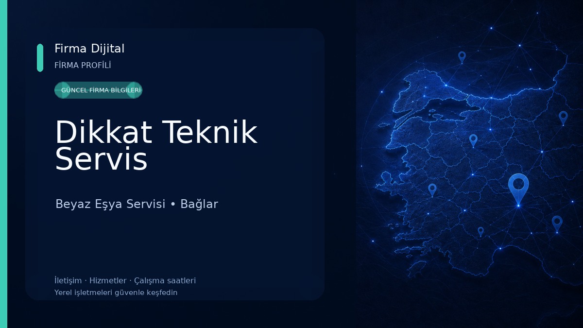 Dikkat Teknik Servis 