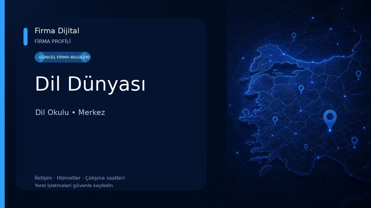 Dil Dünyası Dil Okulu