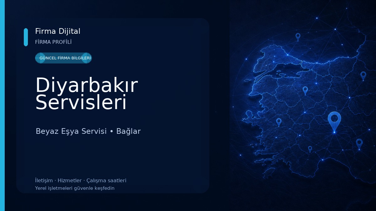 Diyarbakır Servisleri Beyaz Eşya Servisi