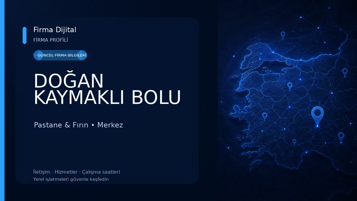 DOĞAN KAYMAKLI BOLU Pastane & Fırın
