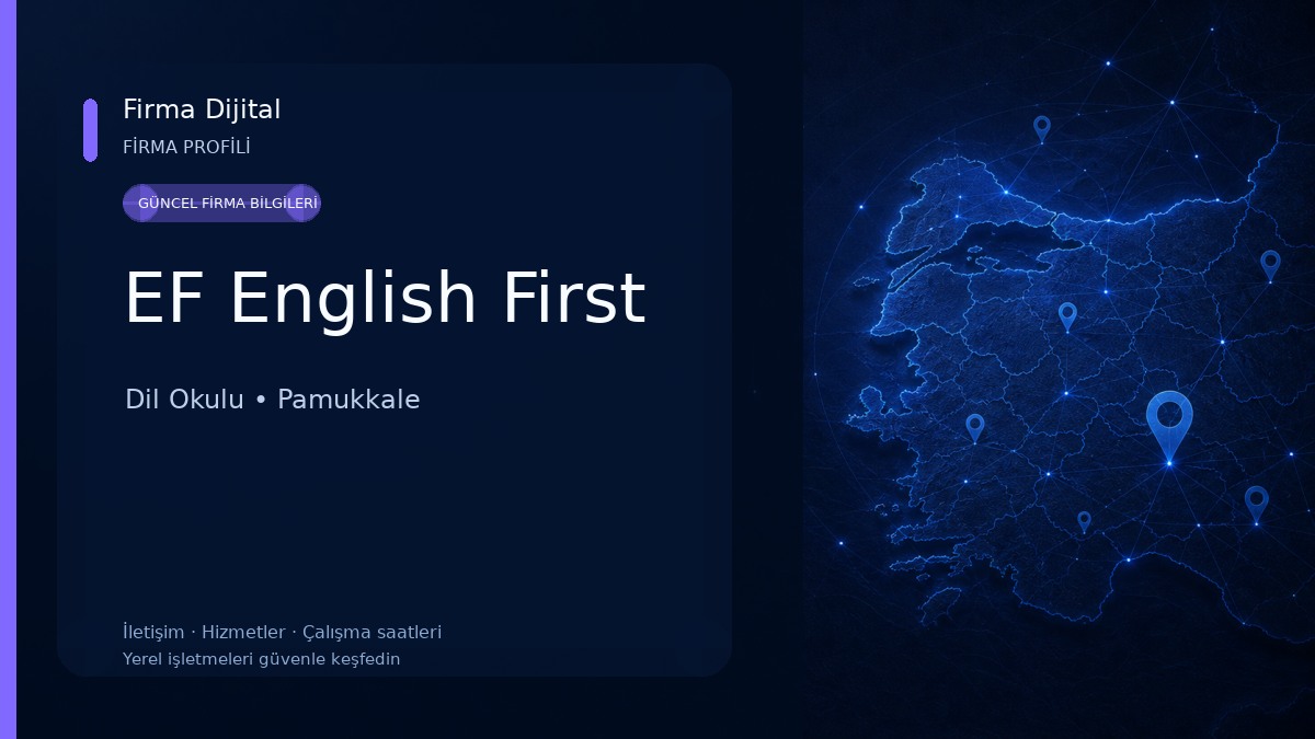 EF English First Dil Okulu