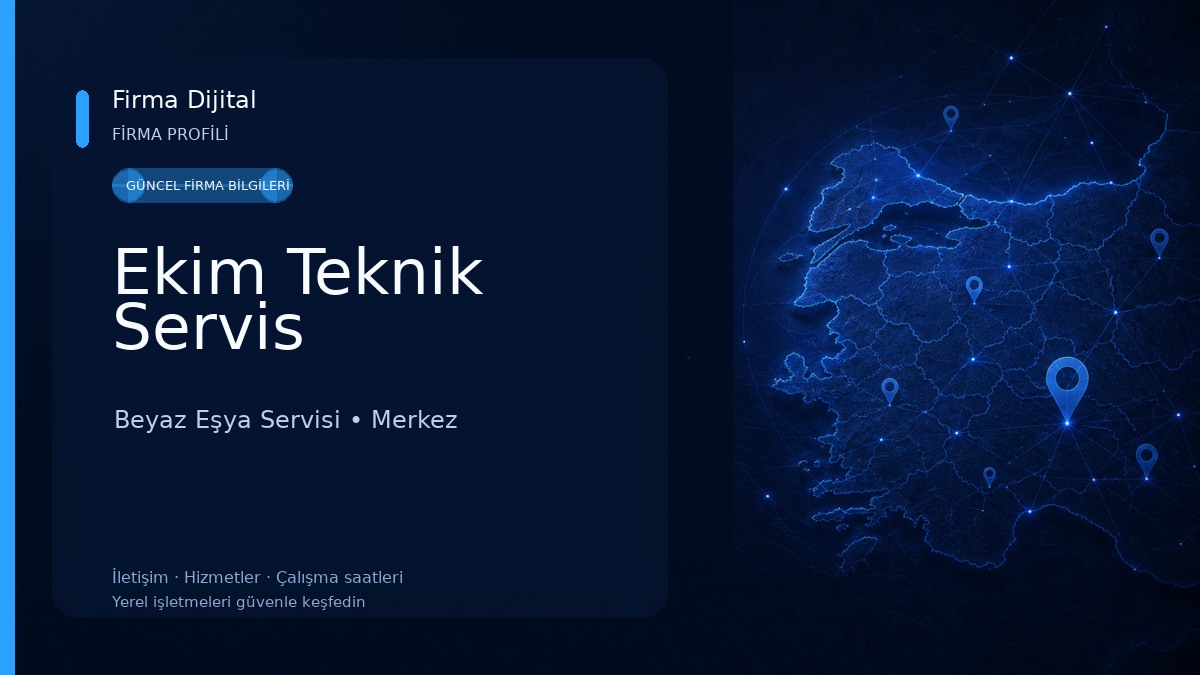 Ekim Teknik Servis 