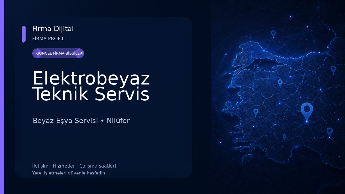 Elektrobeyaz Teknik Servis Beyaz Eşya Servisi
