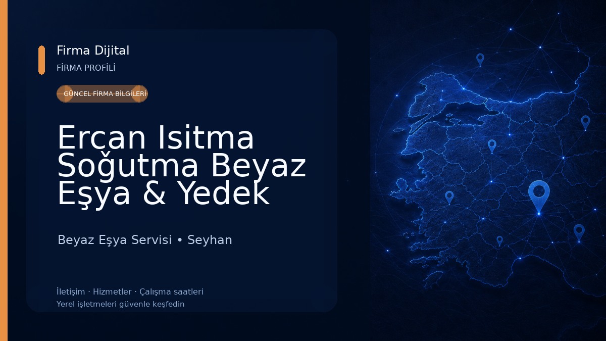 Ercan Isitma Soǧutma Beyaz Eşya & Yedek Parça Beyaz Eşya Servisi