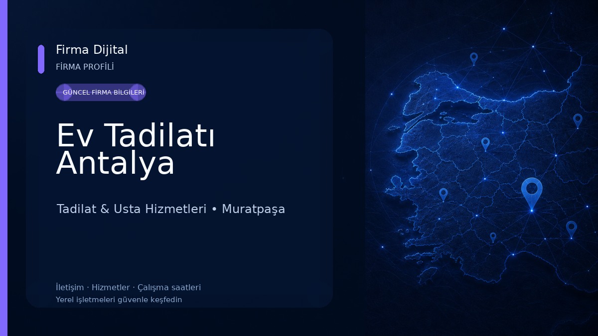Ev Tadilatı Antalya Tadilat & Usta Hizmetleri