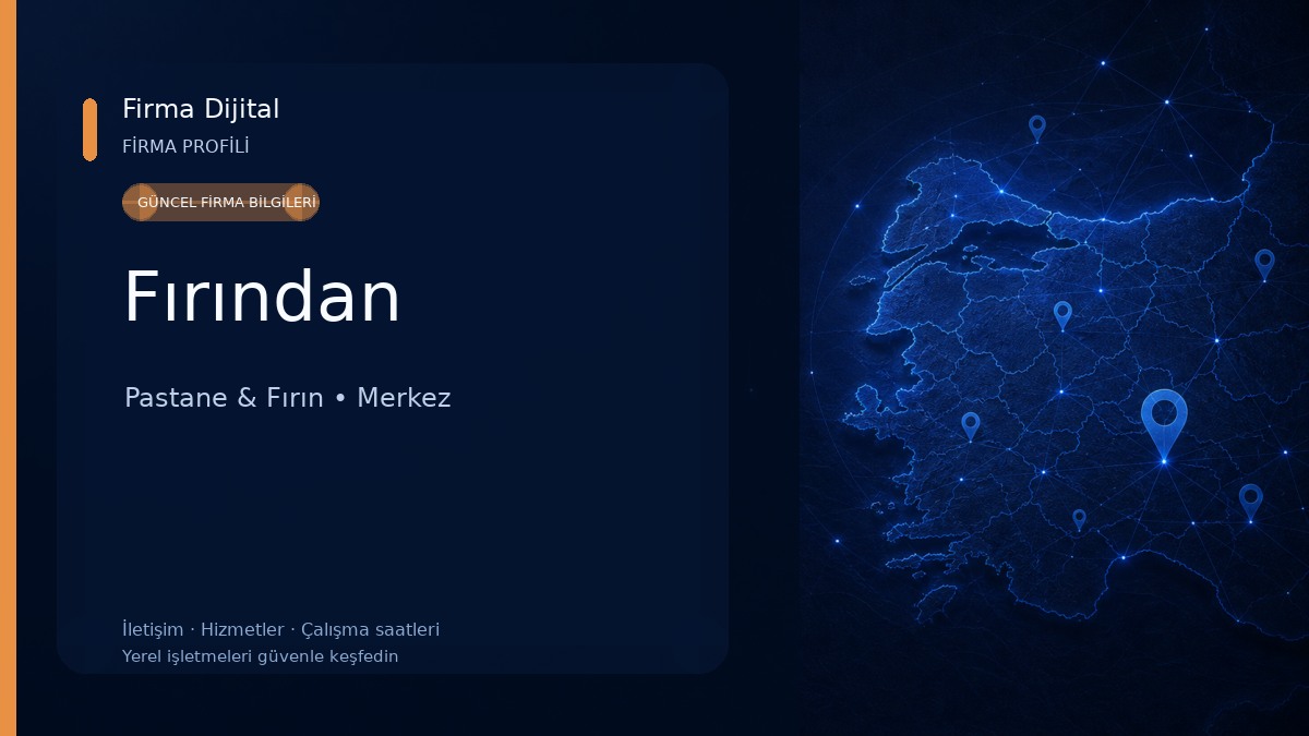 Fırından Pastane & Fırın