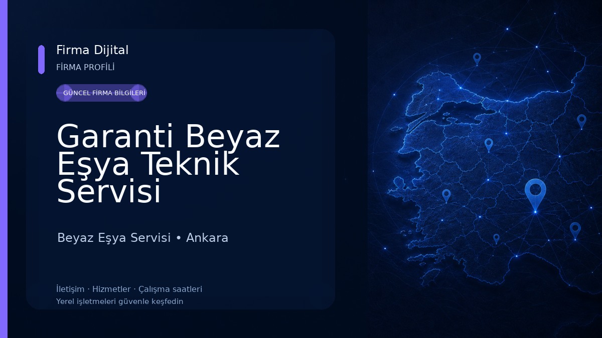 Garanti Beyaz Eşya Teknik Servisi Beyaz Eşya Servisi