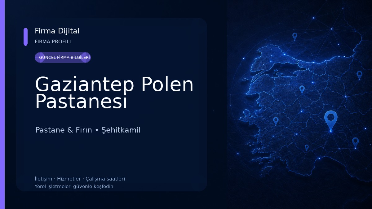 Gaziantep Polen Pastanesi Pastane & Fırın