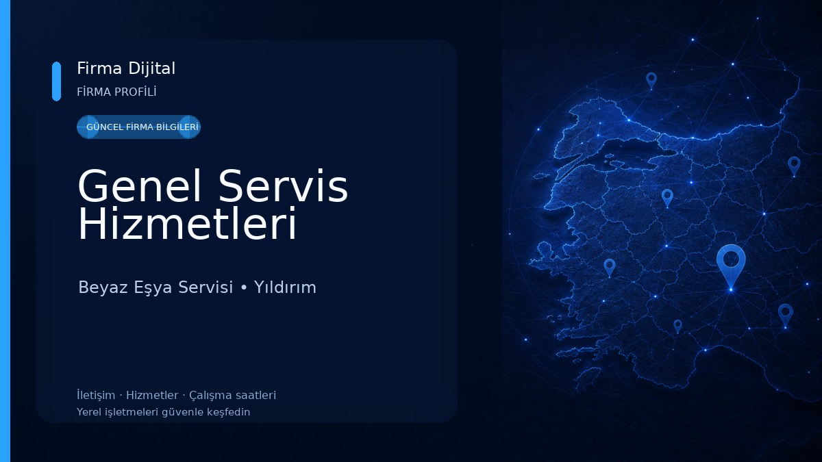 Genel Servis Hizmetleri Beyaz Eşya Servisi