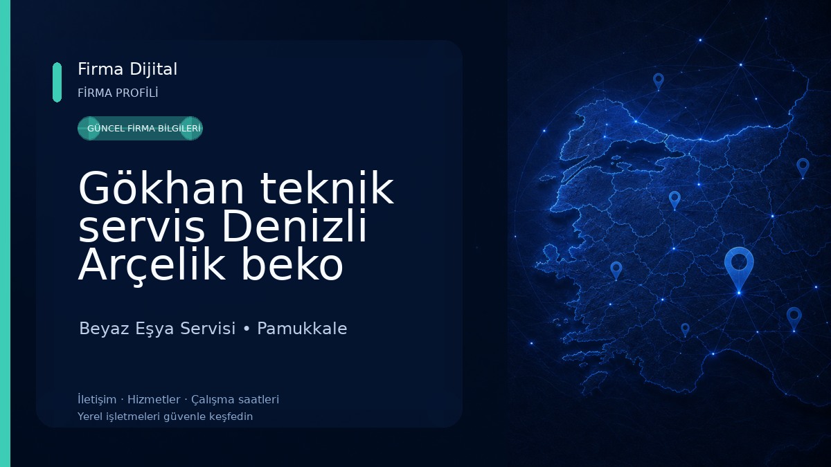 Gökhan teknik servis Denizli Arçelik beko Bosch