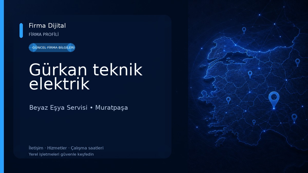 Gürkan teknik elektrik Beyaz Eşya Servisi