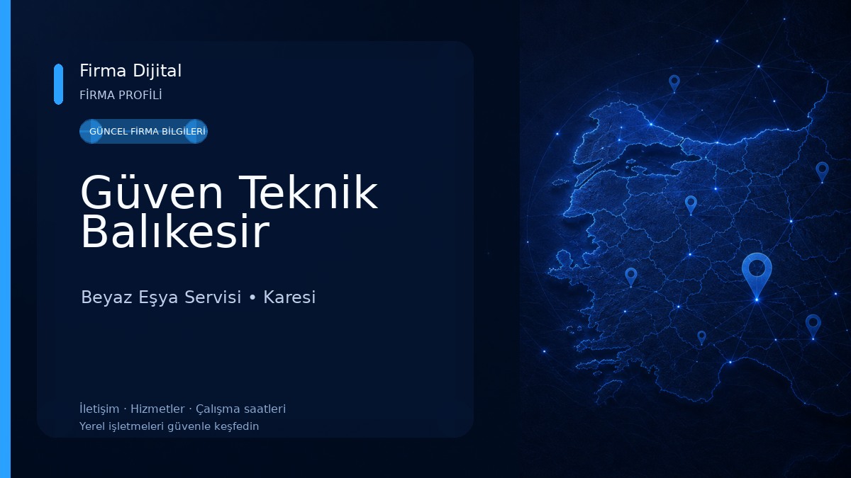 Güven Teknik Balıkesir