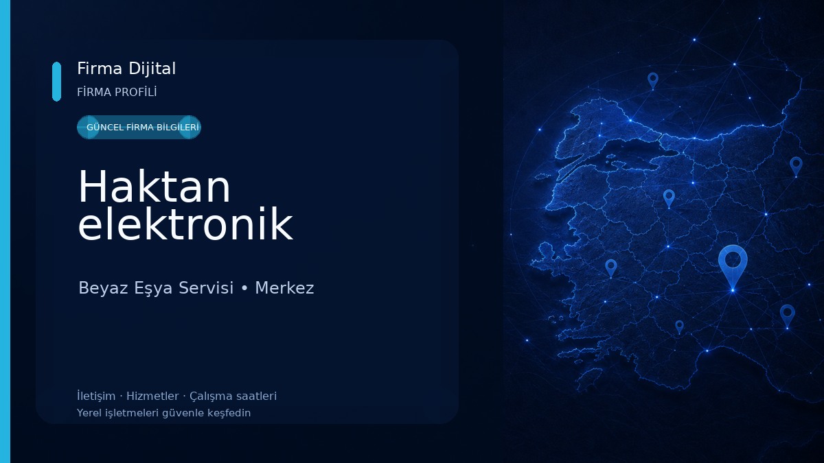 Haktan elektronik