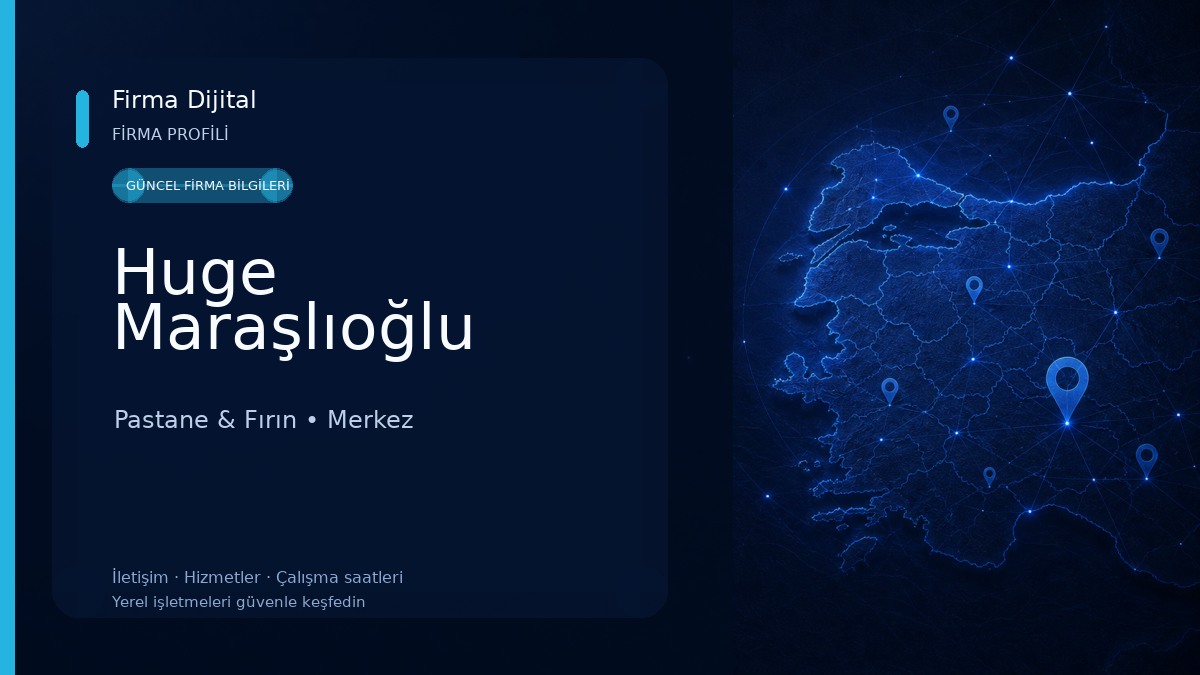 Huge Maraşlıoğlu 