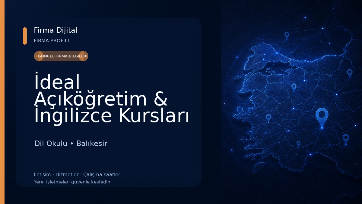 İdeal Açıköğretim & İngilizce Kursları 
