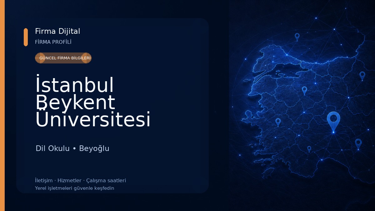 İstanbul Beykent Üniversitesi TÖMER Dil Okulu