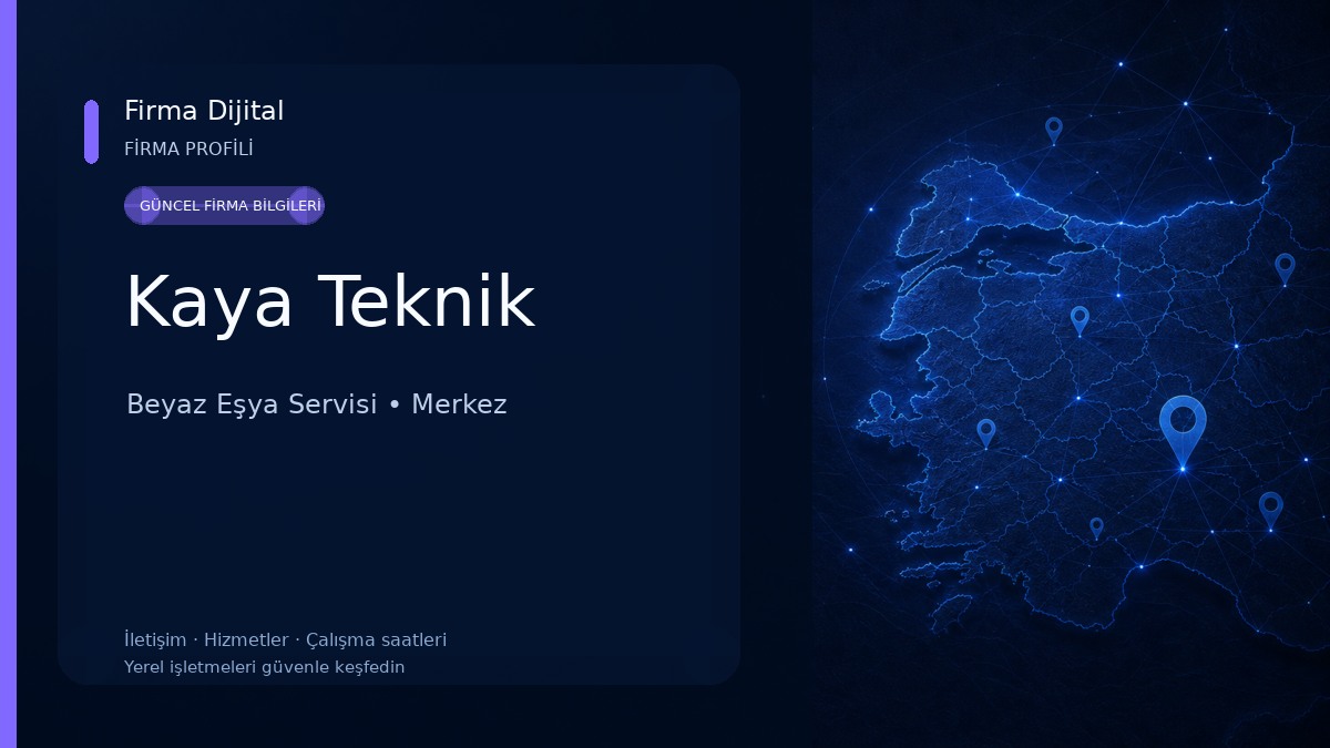 Kaya Teknik