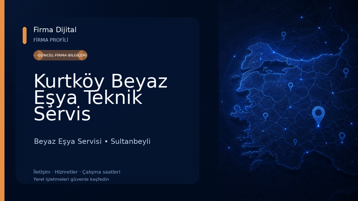 Kurtköy Beyaz Eşya Teknik Servis Beyaz Eşya Servisi
