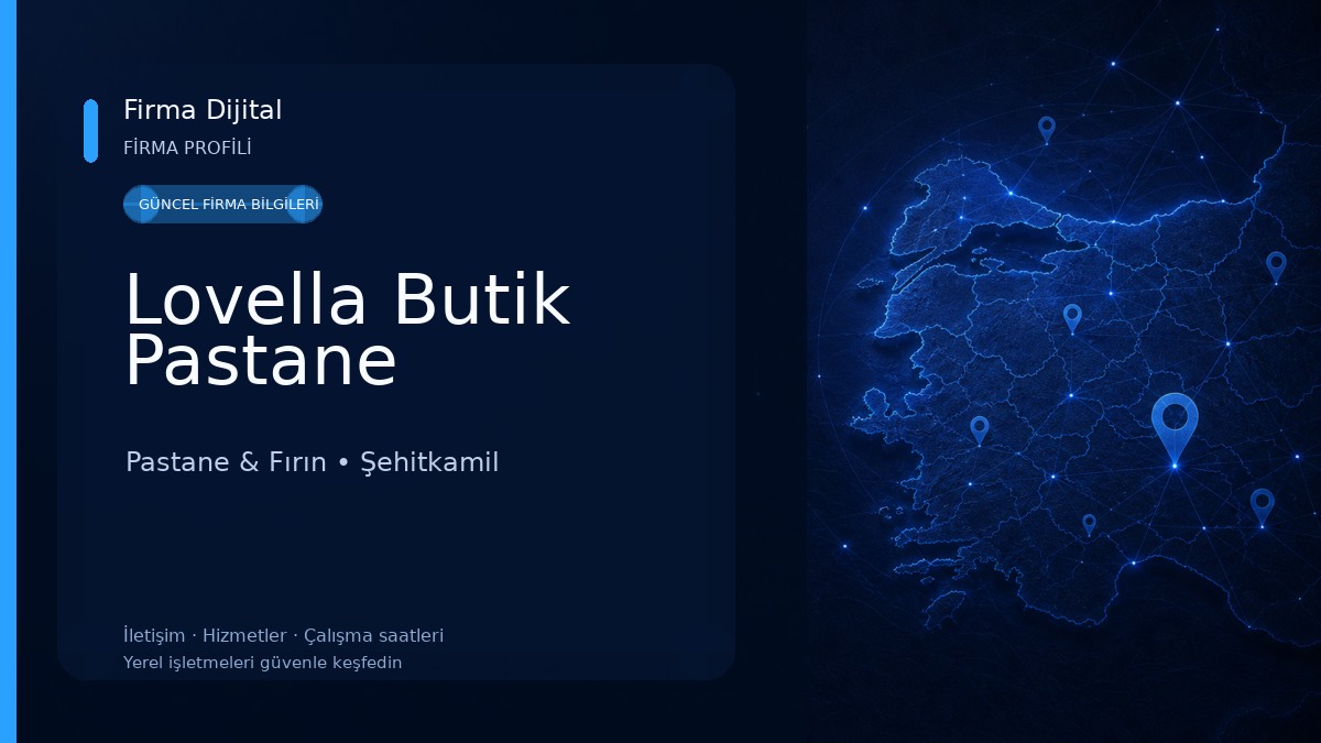 Lovella Butik Pastane Pastane & Fırın