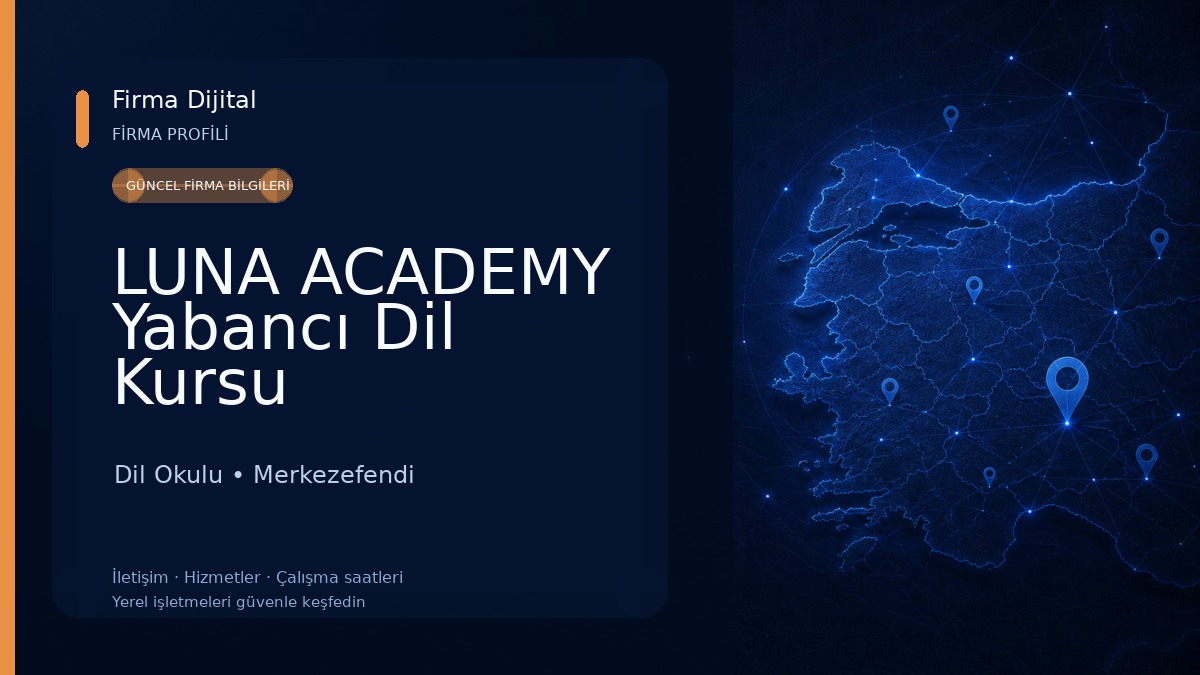 LUNA ACADEMY Yabancı Dil Kursu Dil Okulu