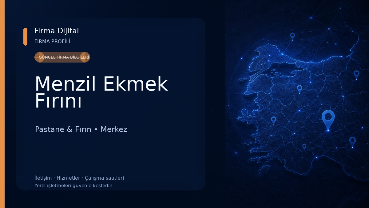 Menzil Ekmek Fırını 